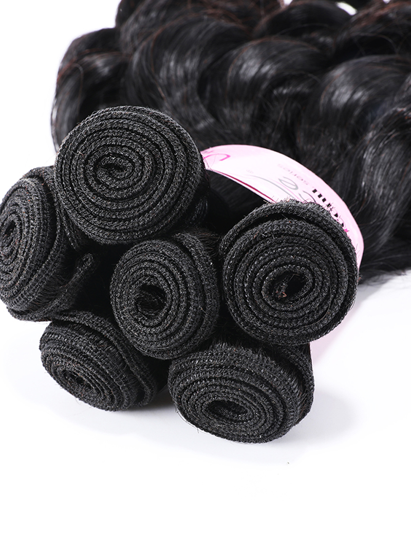 Funmi Curly Tight & Neat Human 1 Bundle Virgin Hair Natural Color