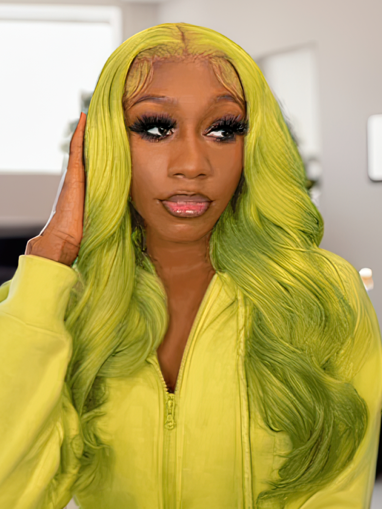 HD Lace 5x5 Closure Melted Hairline Blonde Body Wave Wig