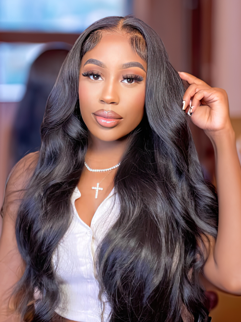 Put On And Go 6x4.5 / 5x5 Pre Cut Lace Body Wave Wig One Step Install Air Wig