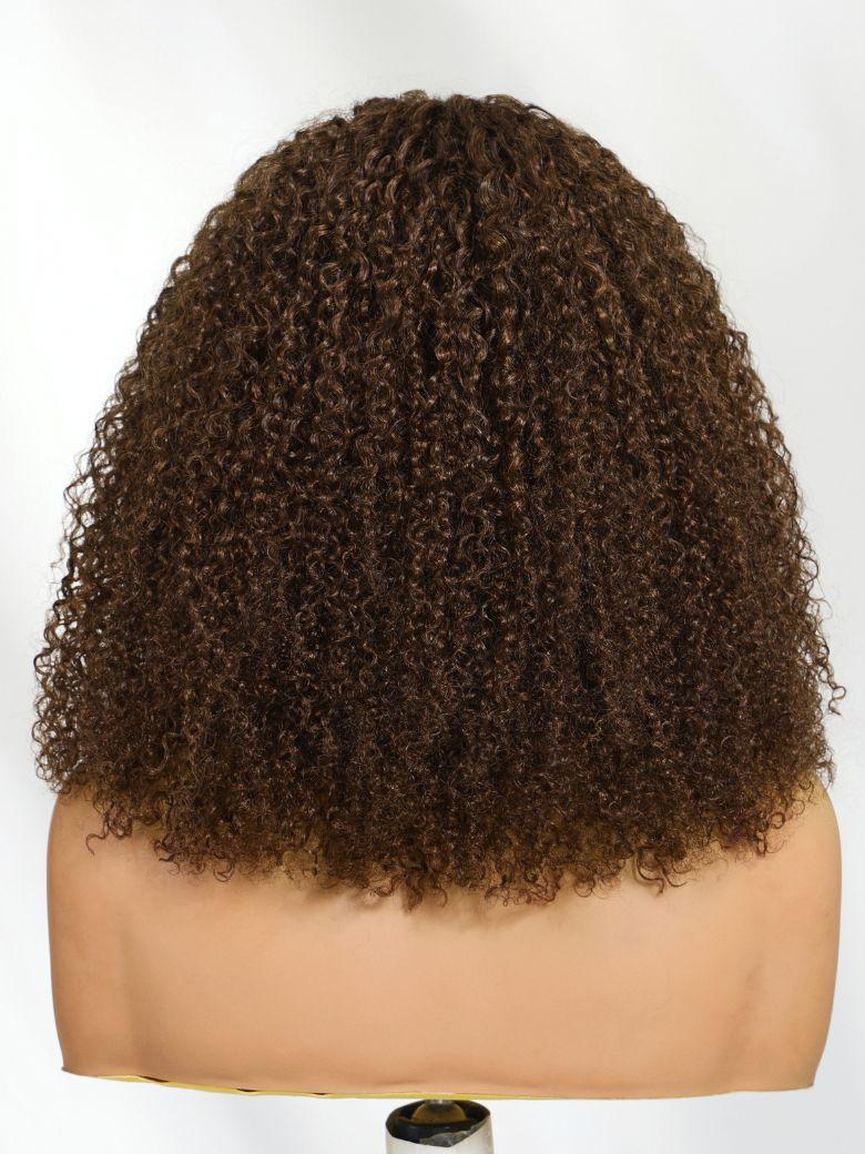 13x4 Pre-Everything? Lace Frontal Black Side Part Jerry Curly Wig