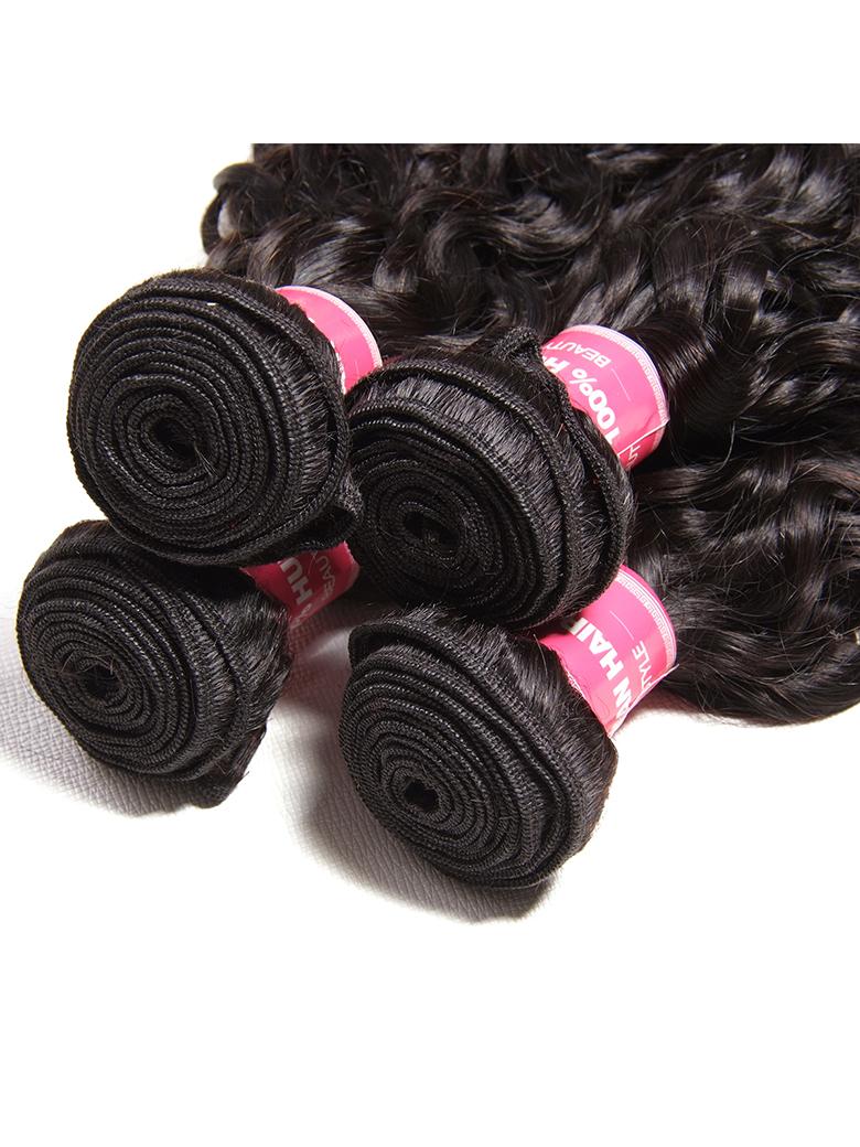 Hair Hair 4 Bundles Water Wave Unprocessed Virgin Human Hair