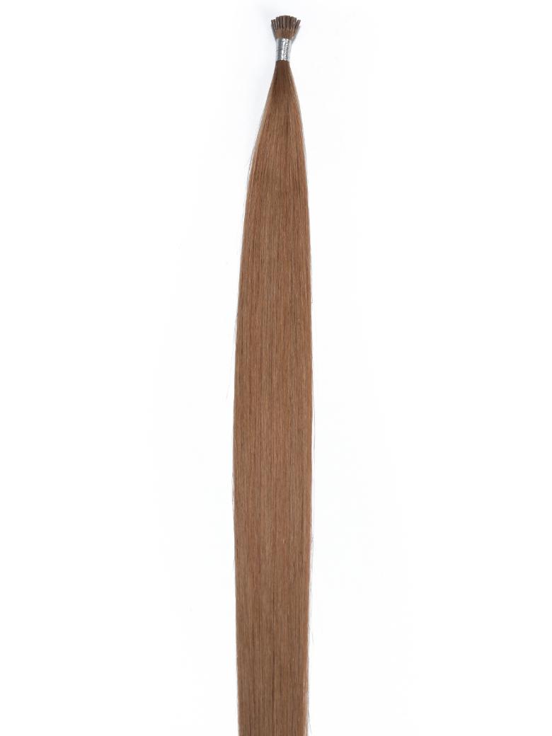 Chestnut Brown Human Hair I Tip Extension