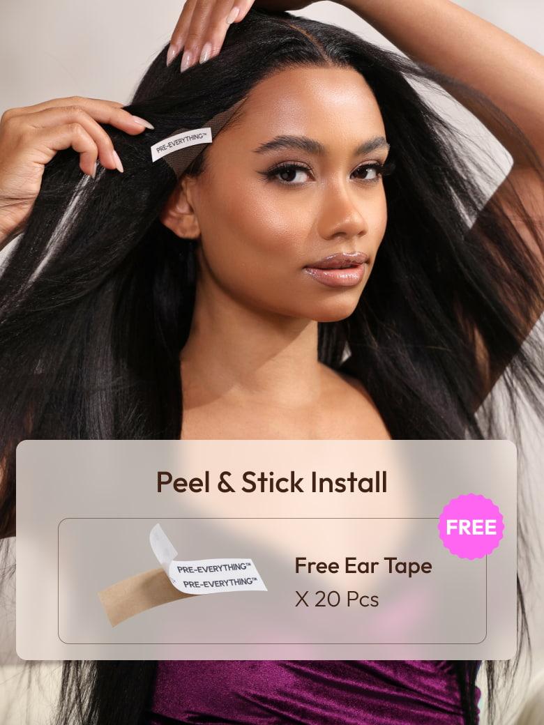 13x4 Pre-Everything? Transparent Lace Front 3D Body Wave Wig Real Ear To Ear With Invisi Drawstring Wig Lace Fit Better