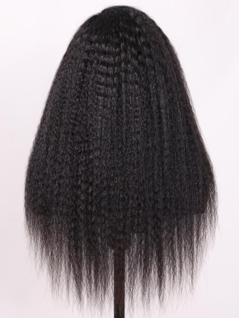 Bye Bye Knots Wig 7x5 Lace Frontal Black Bohemian Curly Wig