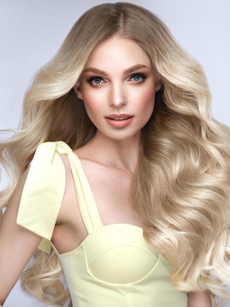 Ash Blonde Human Hair Clip In Extension