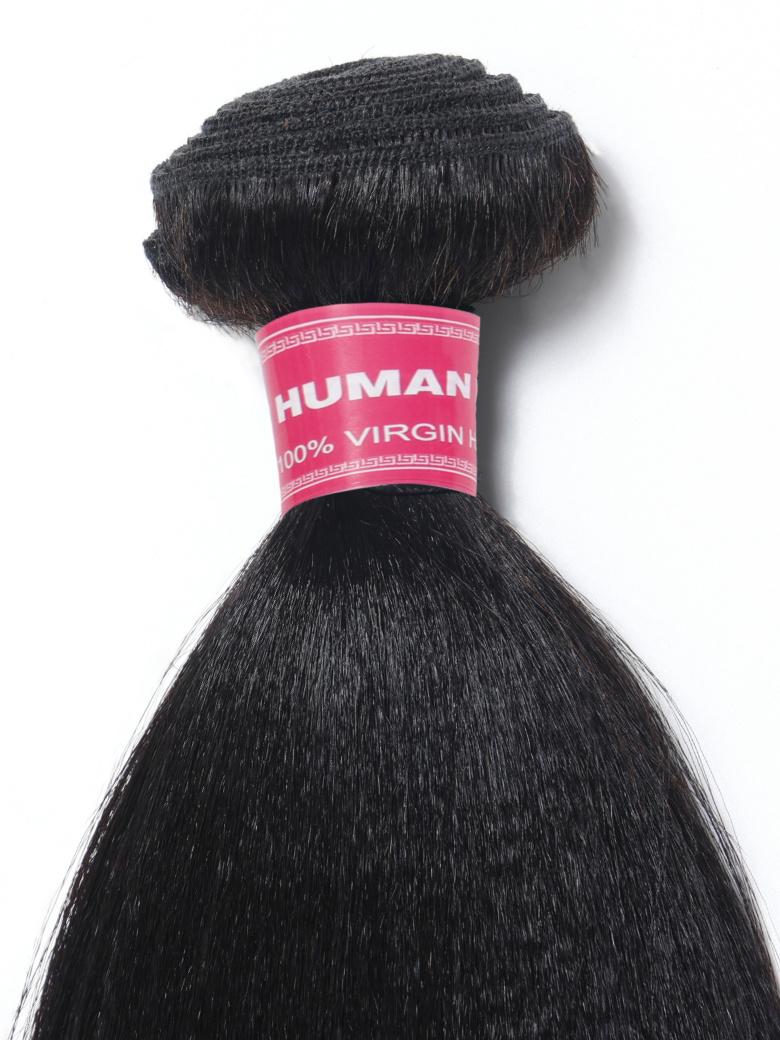 Hair Bundle 1 Pc/pack Yaki Virgin Human Hair