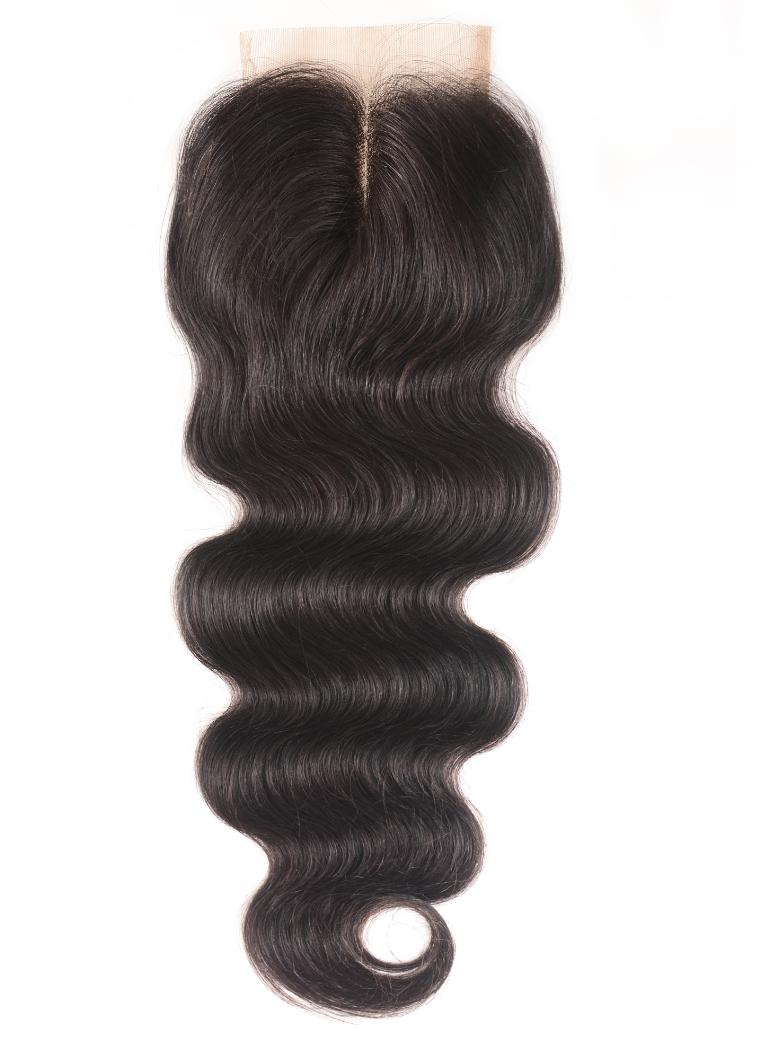 Body Wave 5x5 Lace Closure with 4 Bundles Human Hair
