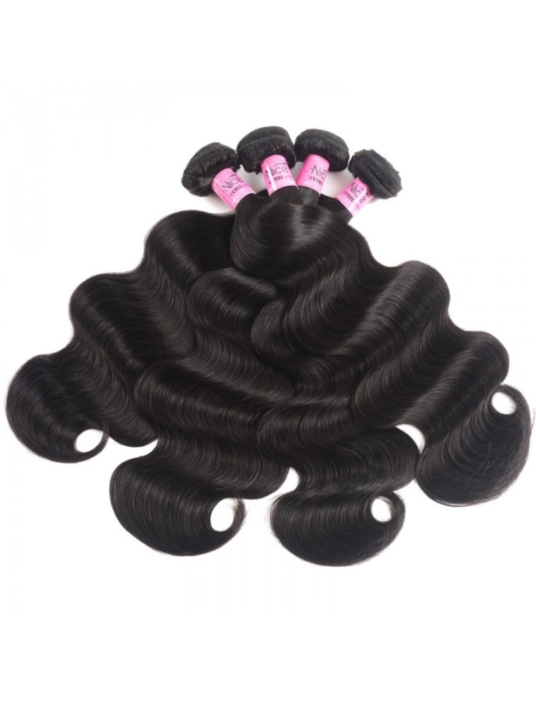 Hair Bundles 4 Pcs/pack Hair Brazilian Body Wave Virgin Human Hair