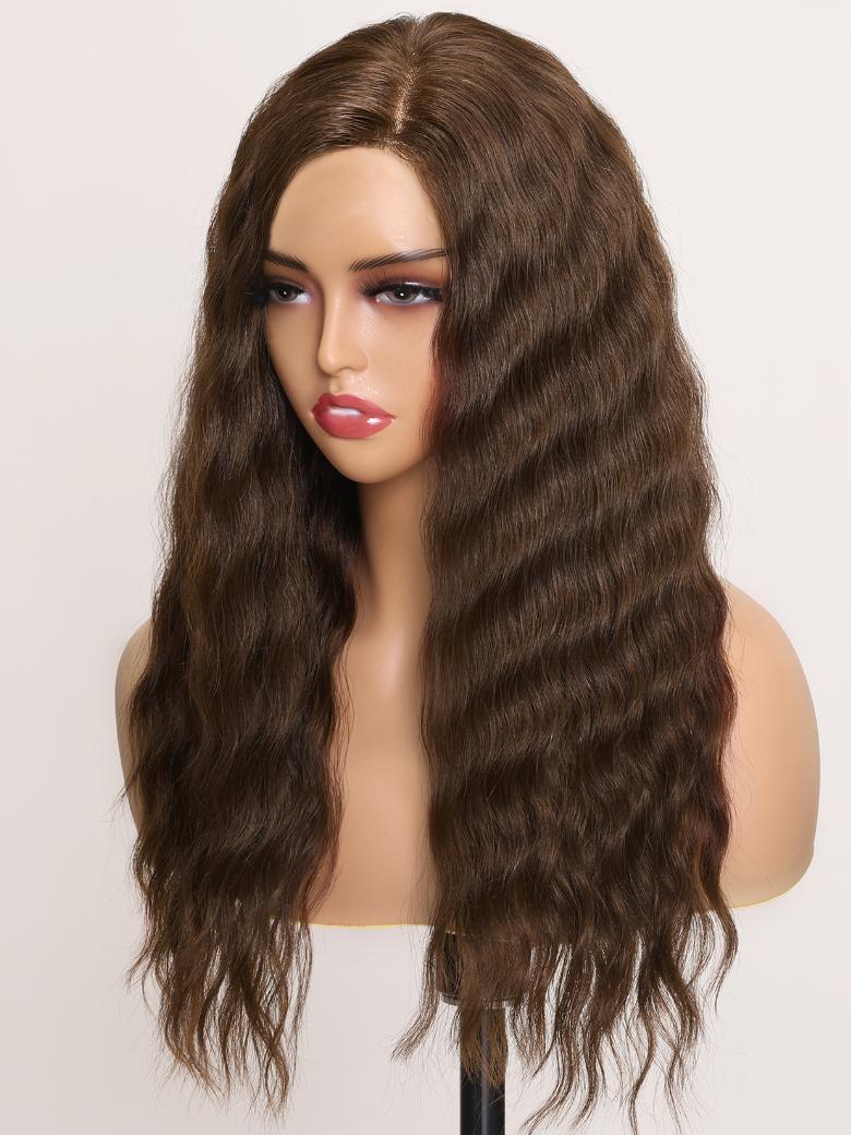 SKYE - 24" MONO WAVY HUMAN HAIR WIG