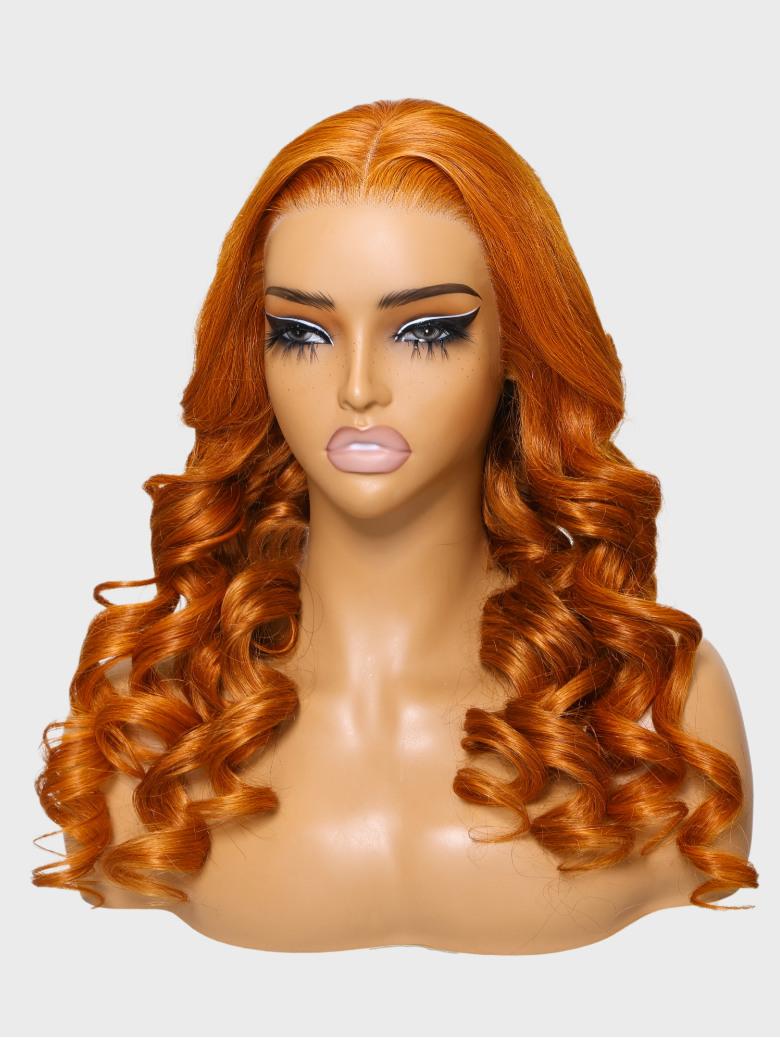 13x4 Lace Frontal Ginger Body Wave Pre-Everything Wig
