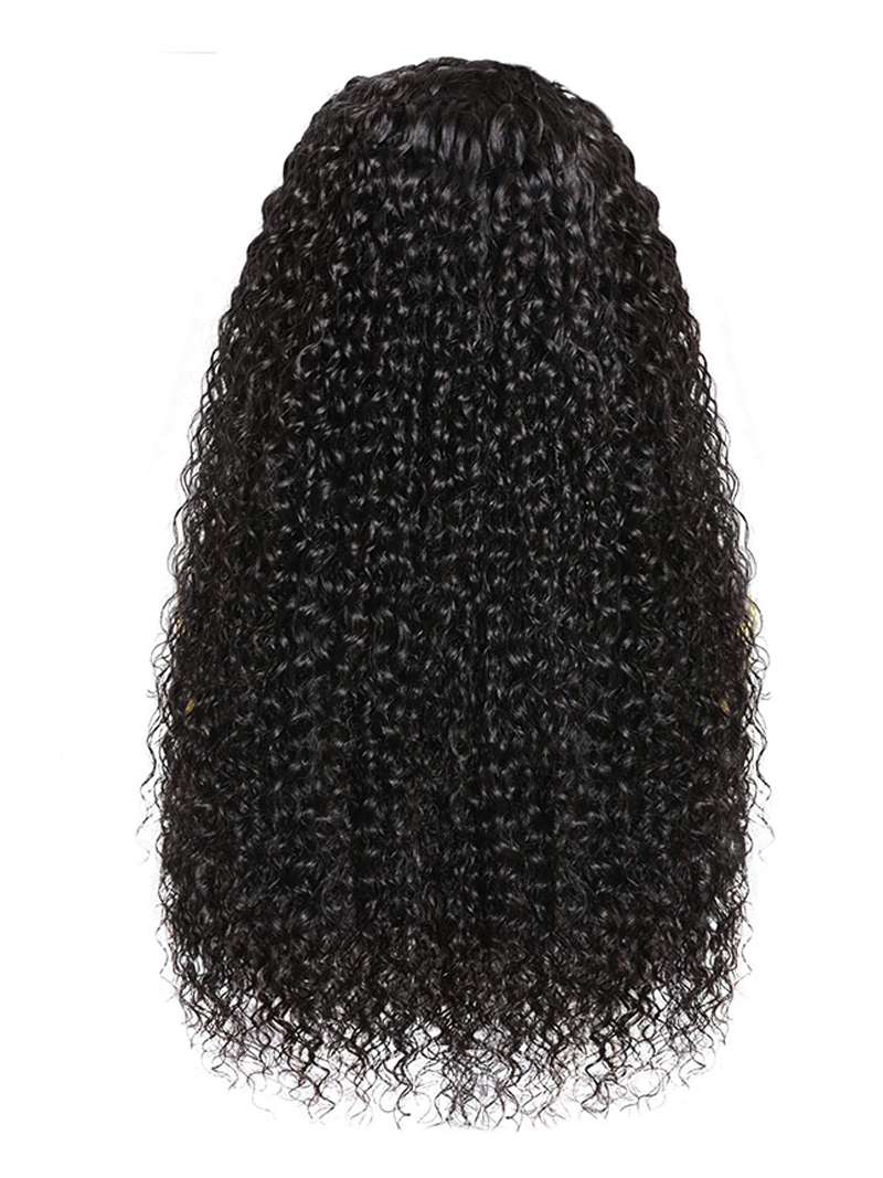 Hair Headband Scarf Hair Wig Curly Virgin Human Hair Glueless Wigs No plucking wig for women Virgin Hair Non Lace Front Wig