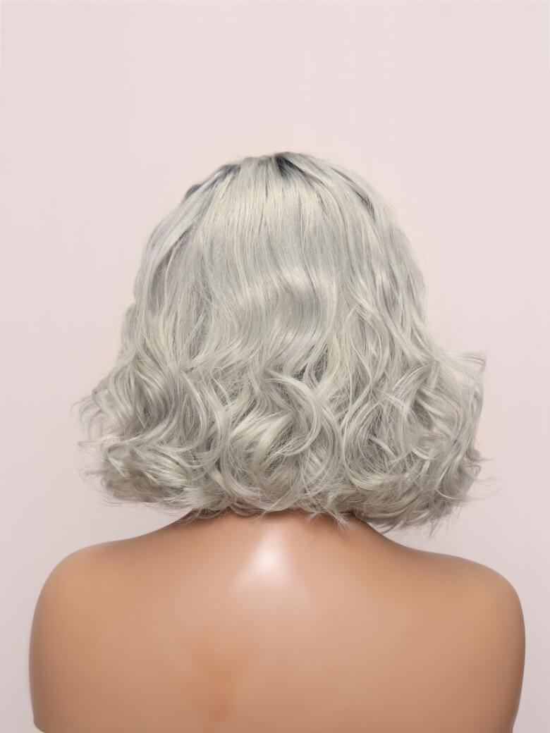 VIVICA-12" MOMO LACE BODY WAVE HUMAN HAIR WIG