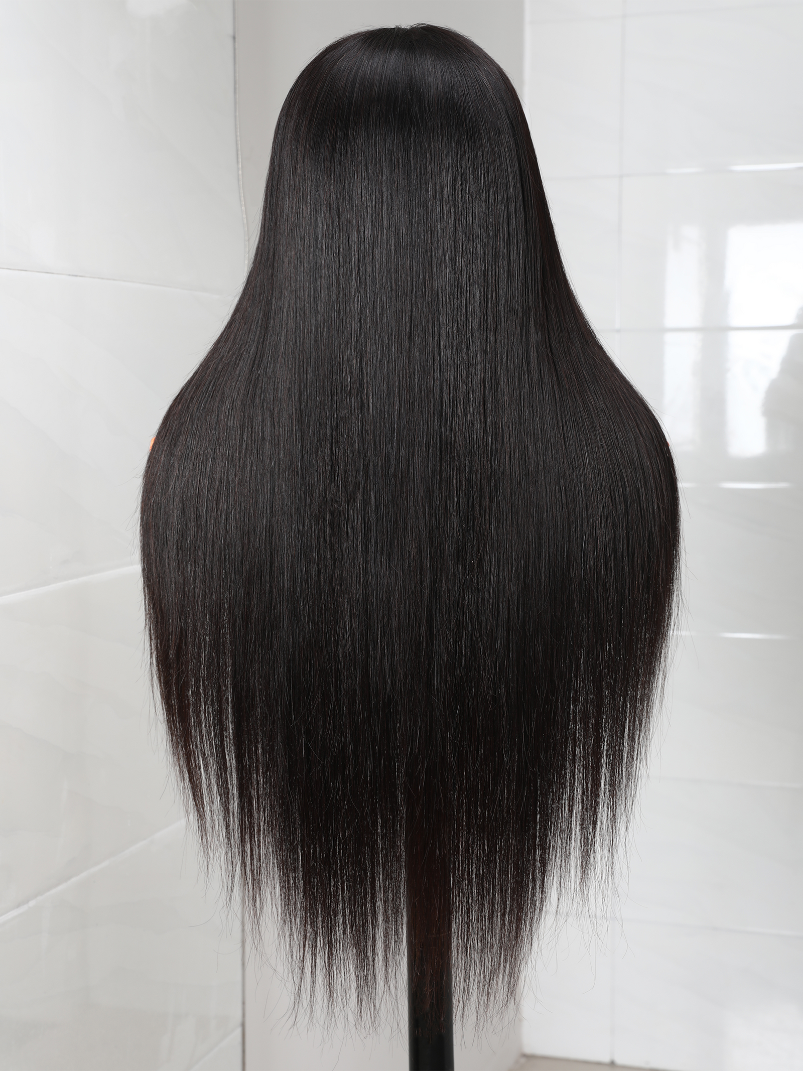 200% Density Undetectable Human Hair Straight 13x4 HD Glueless Lace Frontal Wig