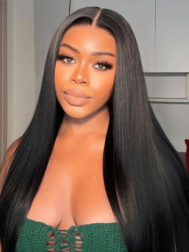 Premium Raw Virgin Hair Undetectable HD Full Lace Straight Wig