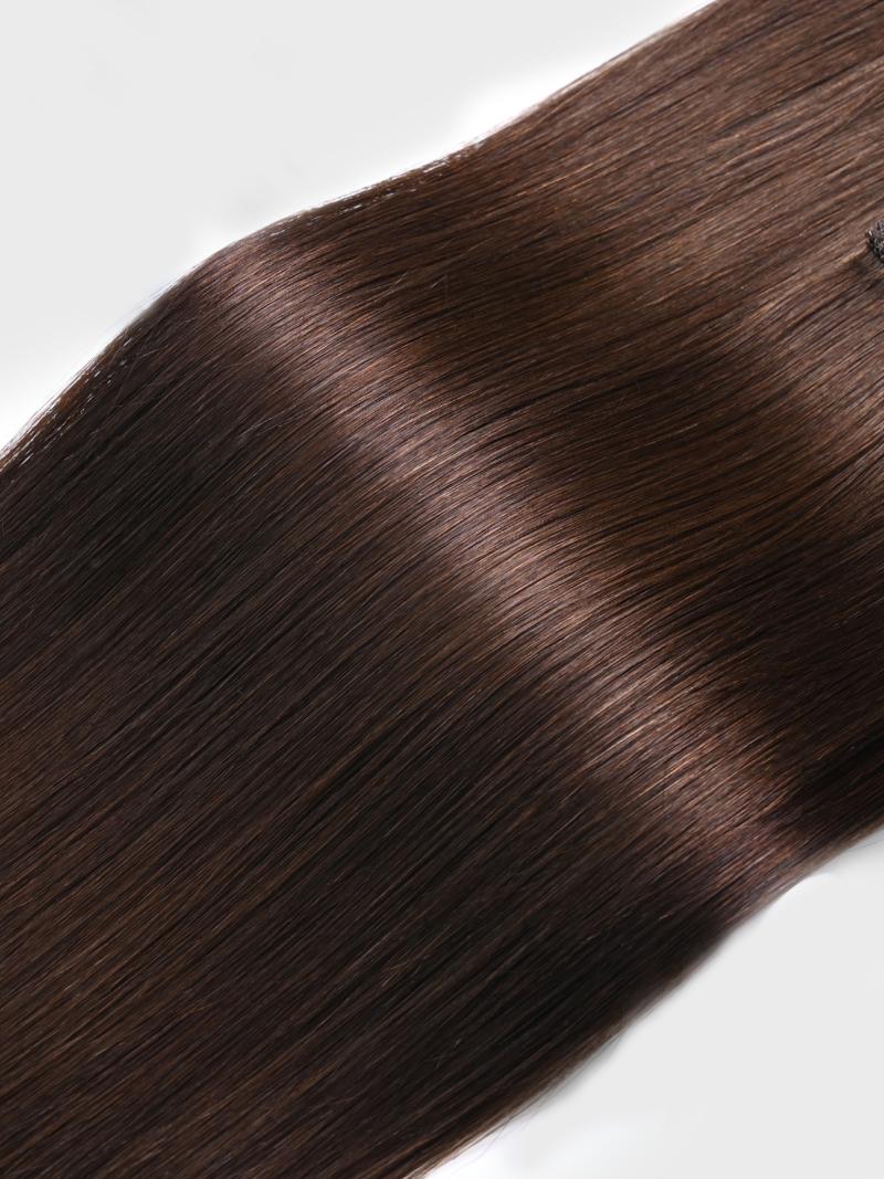 Mochachino Brown Human Hair Clip In Extension