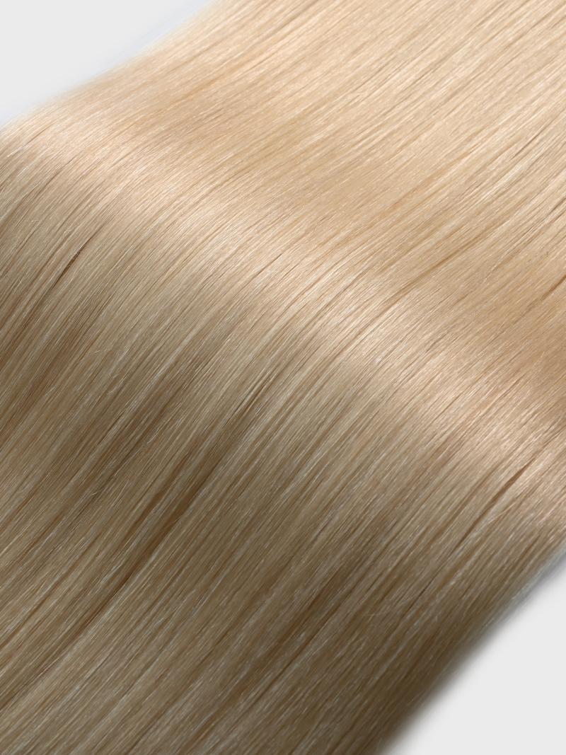 Ash Blonde Human Hair Clip In Extension