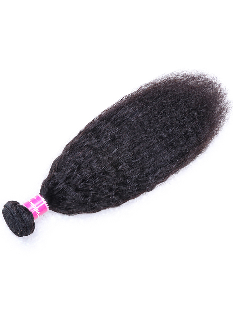 Hair Icenu Series Hair Products 1Bundle Virgin Human Hair Kinky Straight Bundles