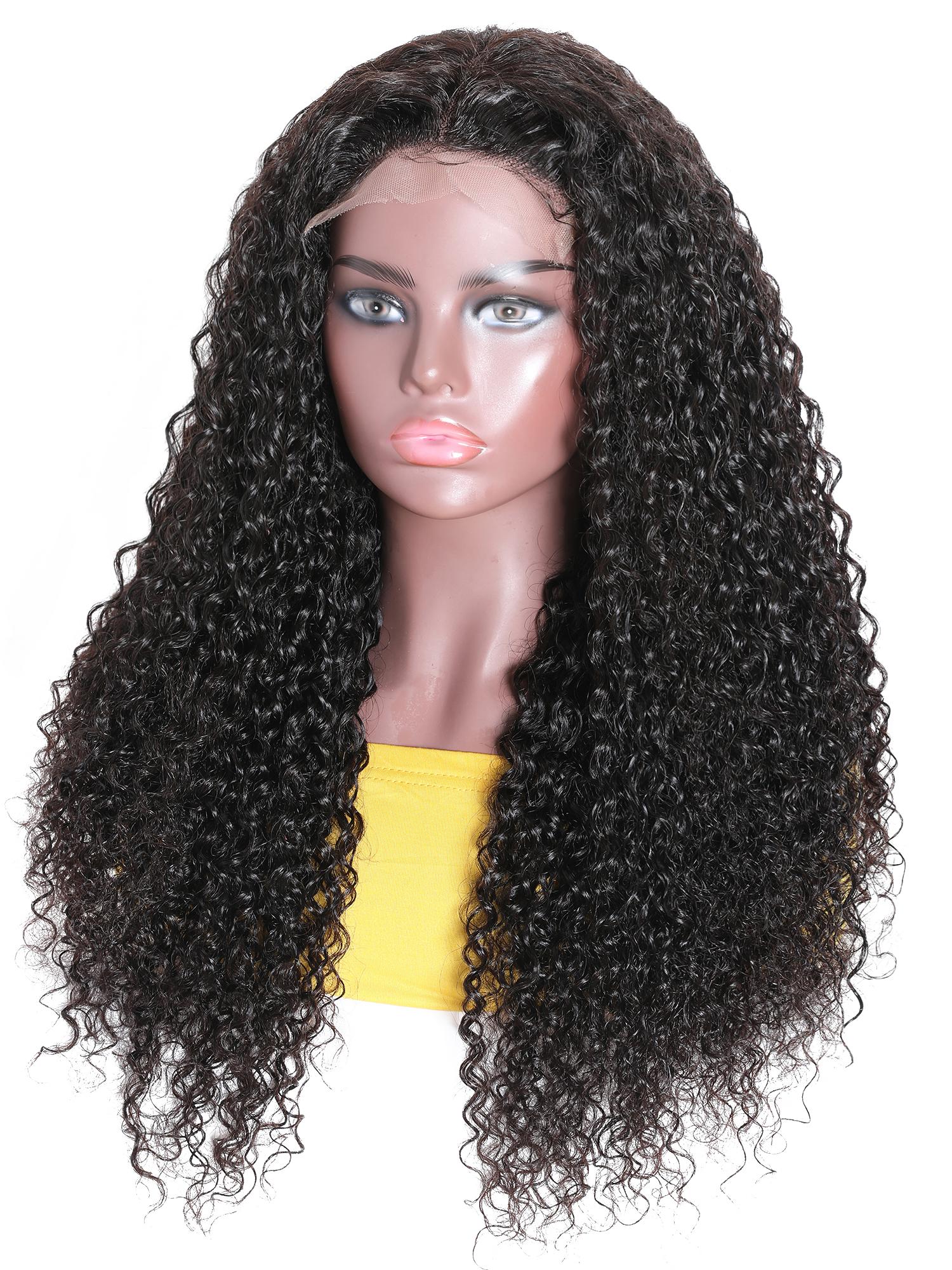 Undetectable Invisible Glueless Lace Real HD Lace Wig Curly Hair