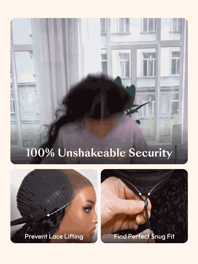 13x4 HD Lace Bye-Bye Slip Body Wave Wig �C Pull & Go Fit Ear-to-Ear with Invisi Drawstring
