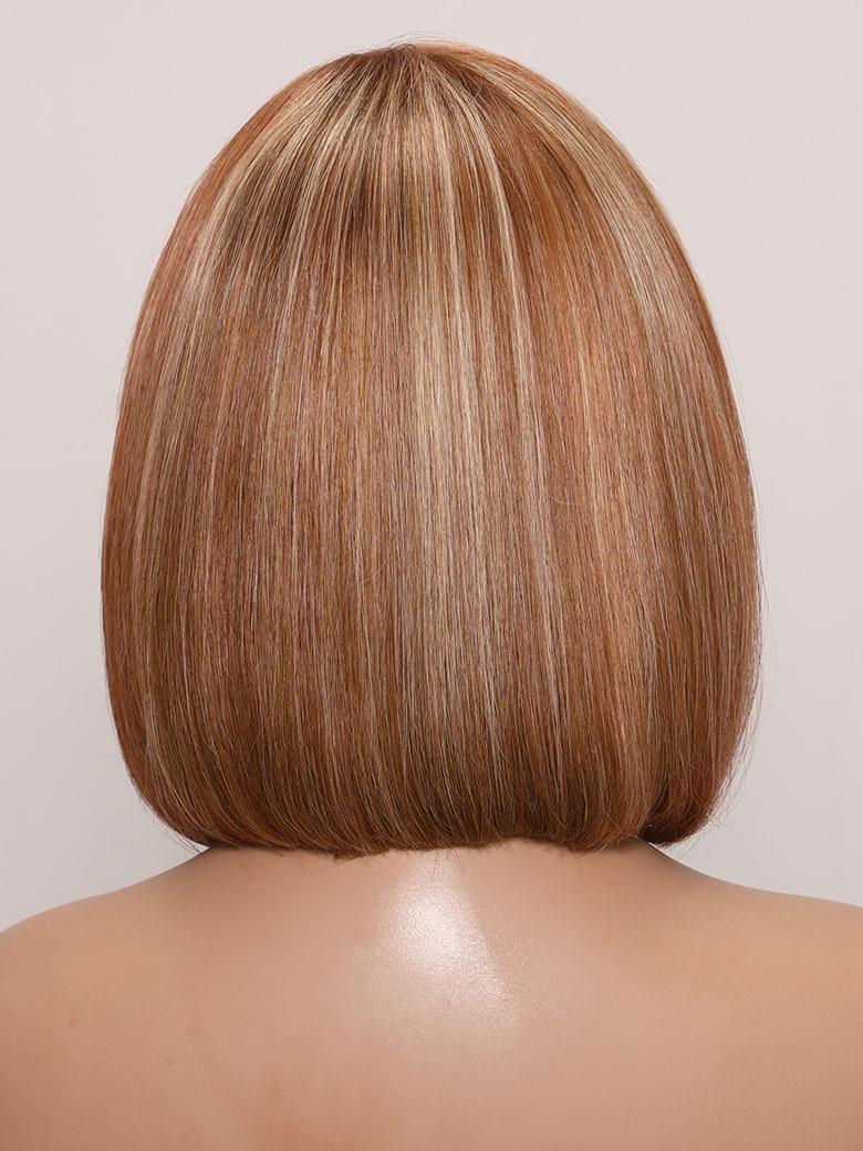 VALERIE-10" LACE FRONT STRAIGHT HUMAN HAIR WIG
