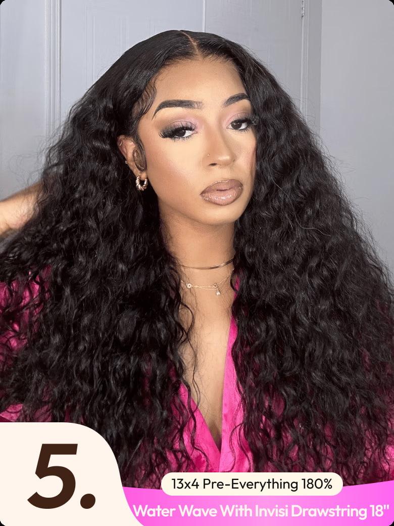 18-24 Inch Large 13x4/ 7x5 Lace Flash Sale Hot Selling Beginner Friendly Glueless Human Hair Wigs Natural Hairline