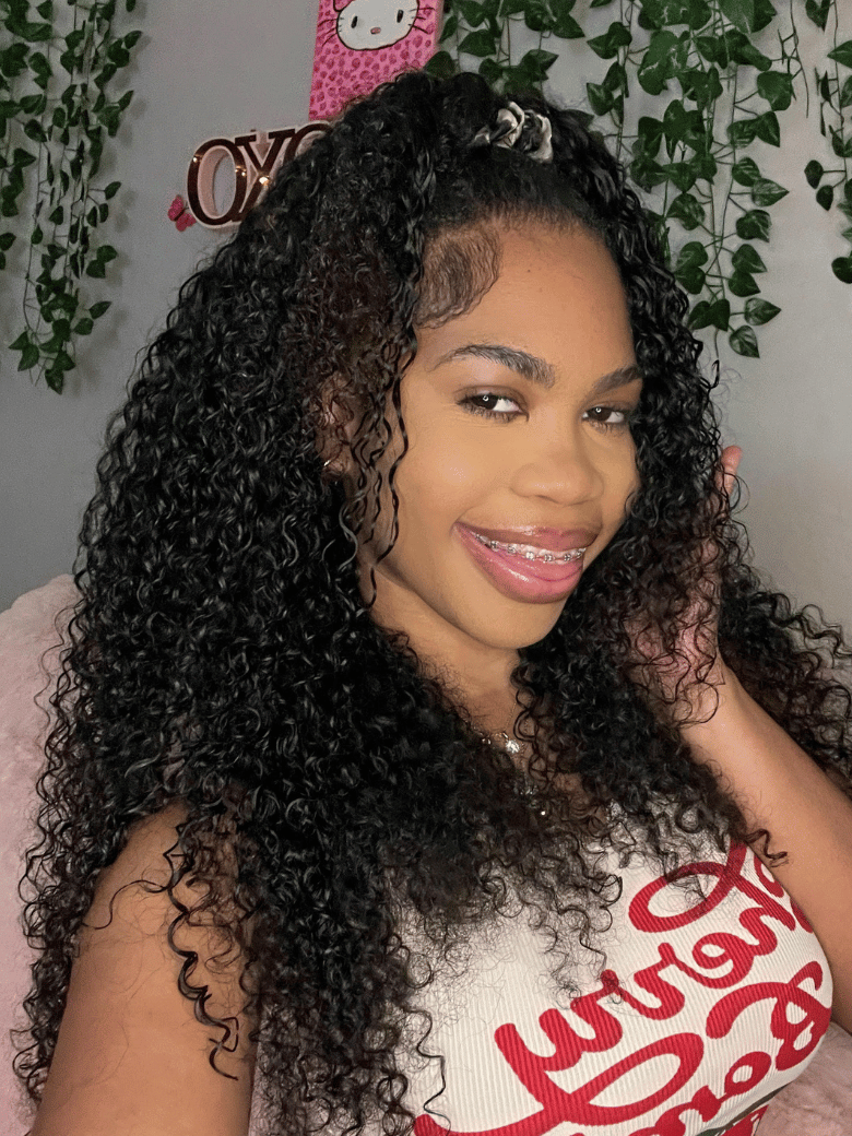 Premium Raw Virgin Hair Transparent HD Full Lace Curly Wig