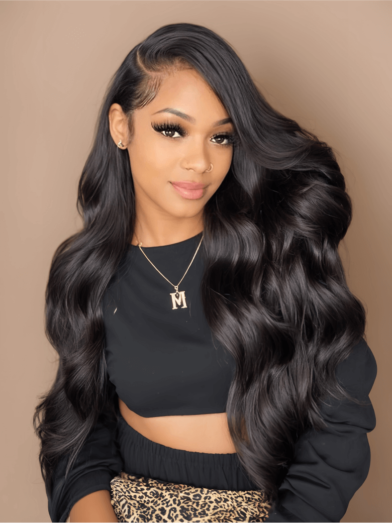 Flawless 200% High Density 5x5 Body Wave HD Glueless Lace Closure Wig