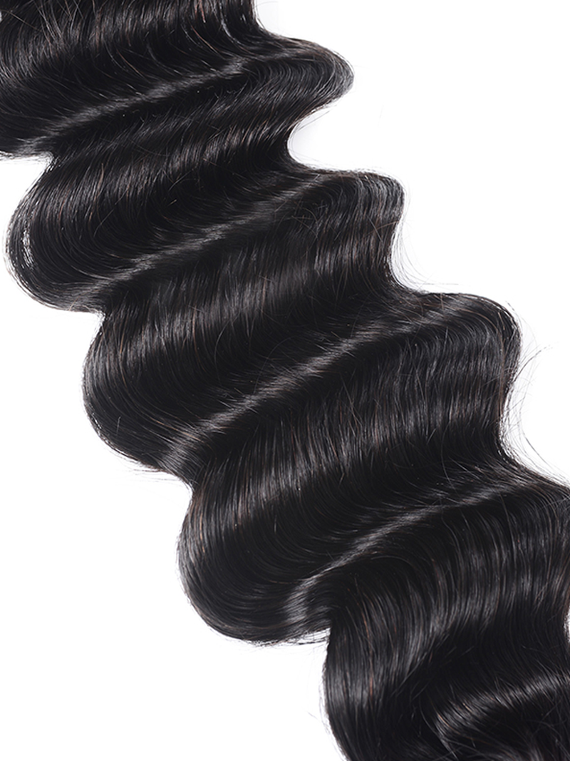 Hair 1 Bundle Virgin Human Hair Loose Deep Wave