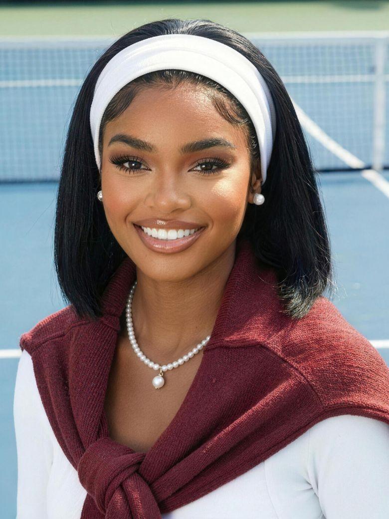 Blend & Secure Half Wig Water Wave With Glueless Drawstring