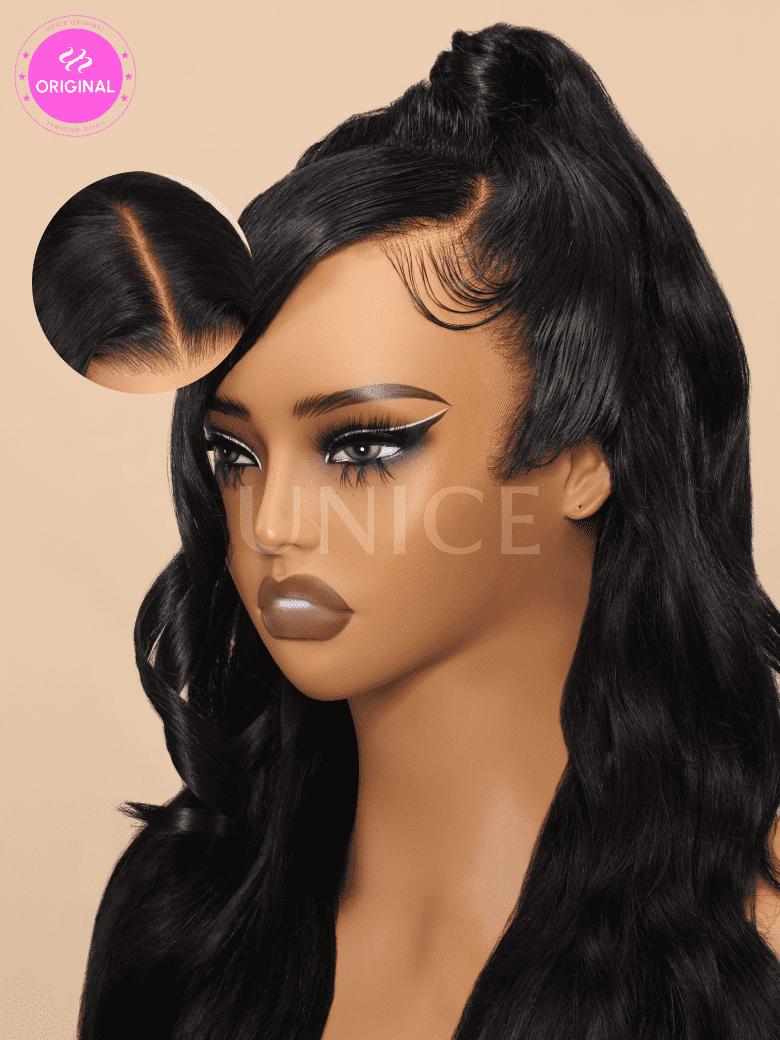 Real Ear To Ear Super Secure 13x4 Lace Frontal Reddish Brown Jerry Curly Pre-Everything Wig