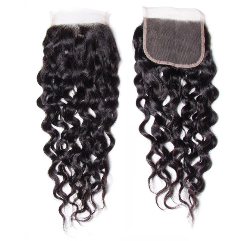 Malaysian 3Pcs Natural Wave Hair With Lace Closure Kysiss Series