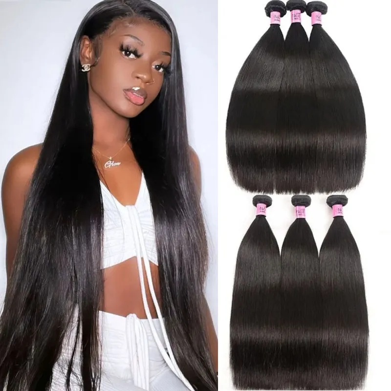 Mother's Day Hair Bundles 3 Pcs/pack Hair Brazilian Virgin Hair