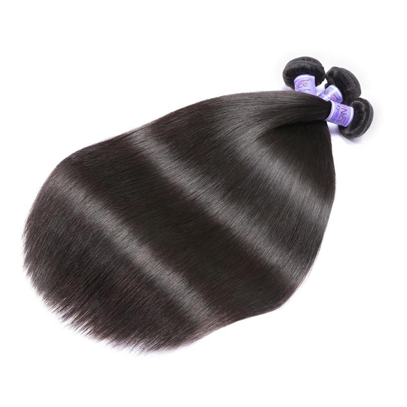 Brazilian Hair 3pcs Virgin+ Straight Human Hair Extension Kysiss Series