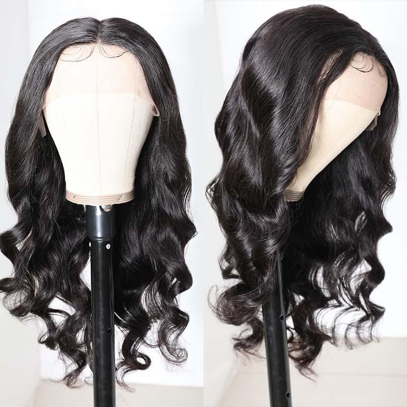 Body Wave T Lace Front Wig 150% Density Deep Part Lace Wigs