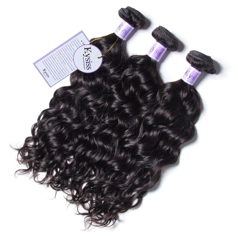 Brazilian Natural Wave Hair Weaves 3 pcs/lot Kysiss Series