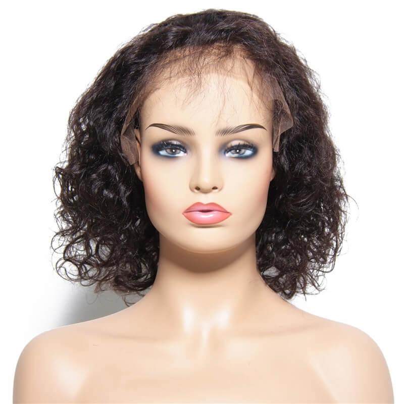 13x6 Lace Front Wigs Water Wave Pre Plucked Frontal Human Hair Wigs