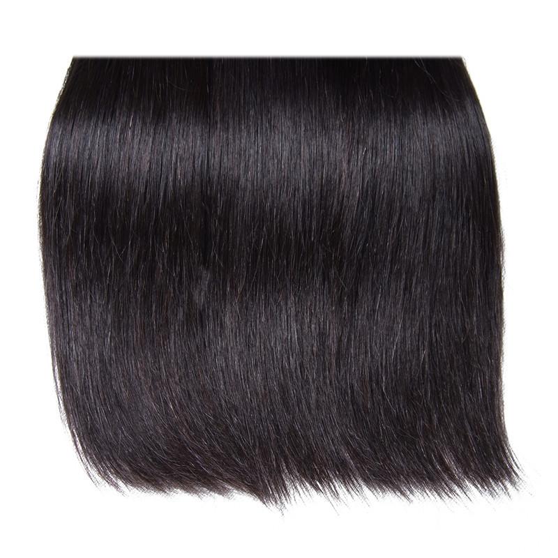 Virgin+ Brazilian Straight Hair 4 Bundles Virgin Human Hair Weave Kysiss Series