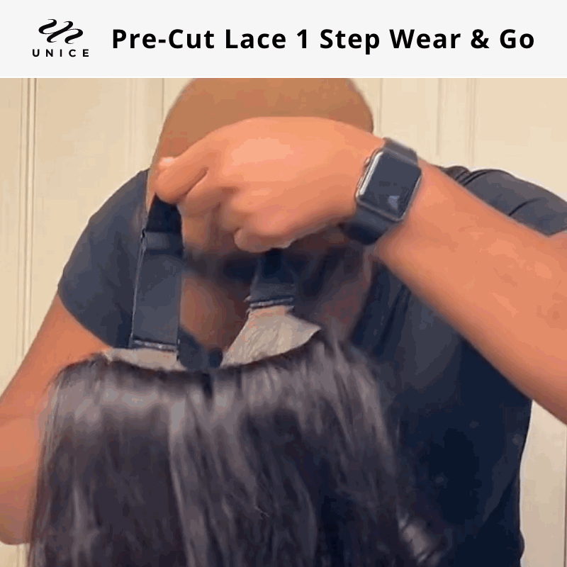 Glueless Body Wave Wig 6x4.5 Put On And Go Pre-cut Lace Closure Wig Breathable Cap One Step Install Natural Black