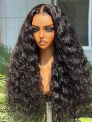 Bye-Bye Knots? 7x5 Lace Black Natural Wavy Wig With Invisi Drawstring 150% Destiny