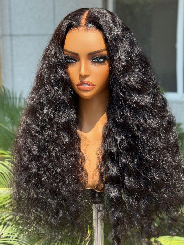 Bye-Bye Knots? 7x5 Lace Black Natural Wavy Wig With Invisi Drawstring 150% Destiny