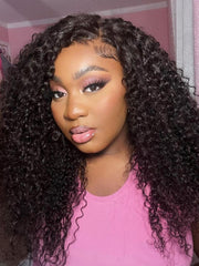 [2 wigs $349] Both 22" 250% Density 6x4.5 Pre-Cut Lace Curly Wig & Vpart Body Wave Wig