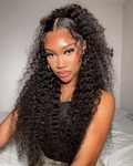 Petaluxe 200% Density 7x5 Bye-Bye Knots Wig Glueless Lace Jerry Curly Wig With Bleached Invisible Knots