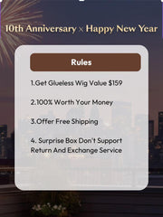 $59 Surprise Box Win 24 Inch Bye-Bye knots Wig Value $159-$219