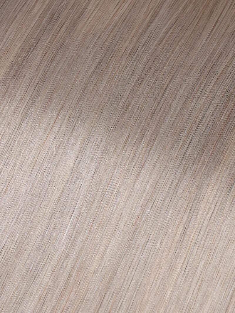 Sterling Silver Human Hair Clip In Extension