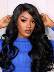 13x4 Pre-Everything? Transparent Lace Front 3D Body Wave Wig Real Ear To Ear 150% Density