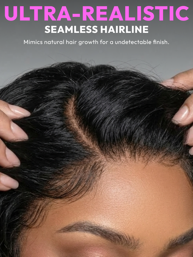 Bye-Bye Slip? 6X4 Glueless Lace "C" Side Part Loose Wavy Bob 220% High Density Drawstring 100% Human Hair Wig For Beginners
