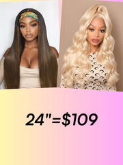 24" Wig Only $99 | Limited Stock