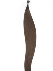 Walnut Brown Human Hair I Tip Extension