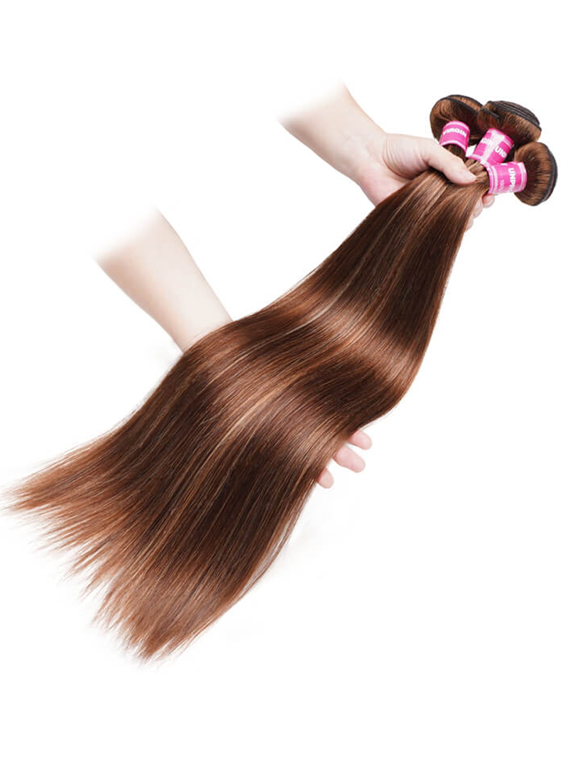 Fabulous Honey Blonde Highlight Straight Hair 1 Piece TL412 Color