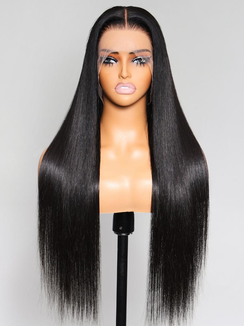 Premium Raw Virgin Hair Undetectable HD Full Lace Straight Wig